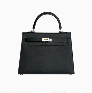 Sac Carré En Cuir